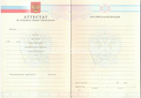 Аттестат за 9 класс 2007-2010 в Брянске