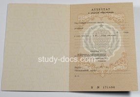 Аттестат за 11 класс до 1994 в Брянске