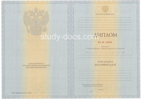 Диплом специалиста 2012-2013 в Брянске